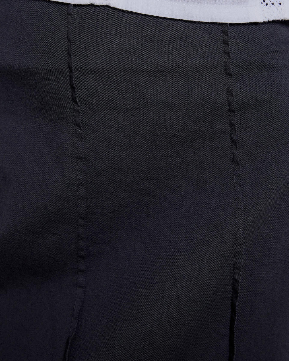 Falda Costuras Antracita