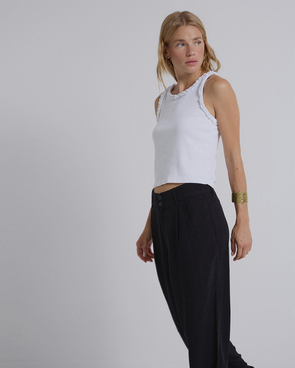 Camiseta Tank Volante Blanco