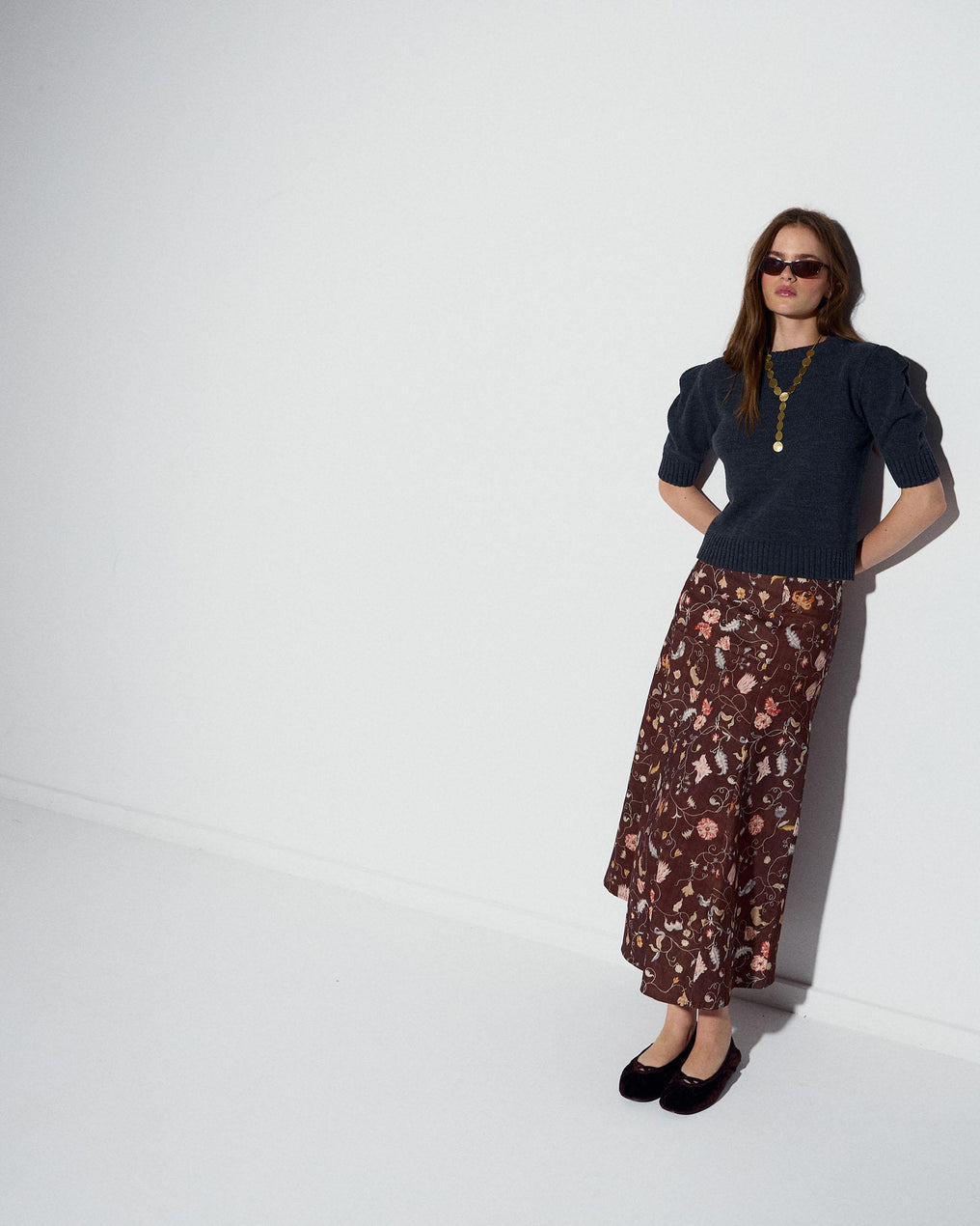 Top Punto Hombreras Antracita