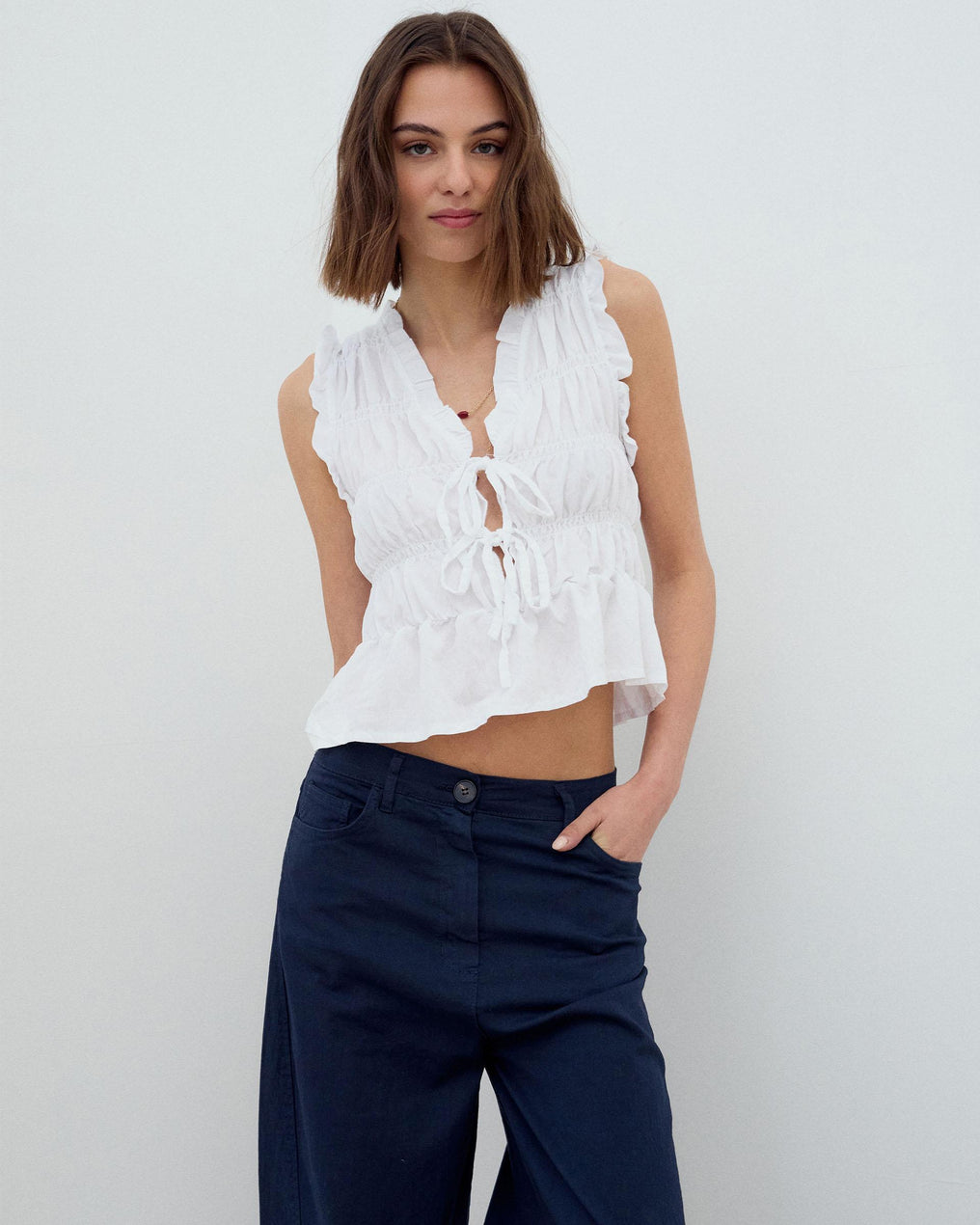 Top Gomas Lazadas Blanco
