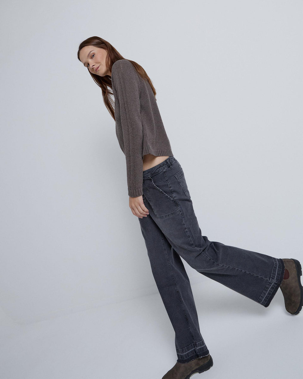 Jeans Denim Worker Anthracite