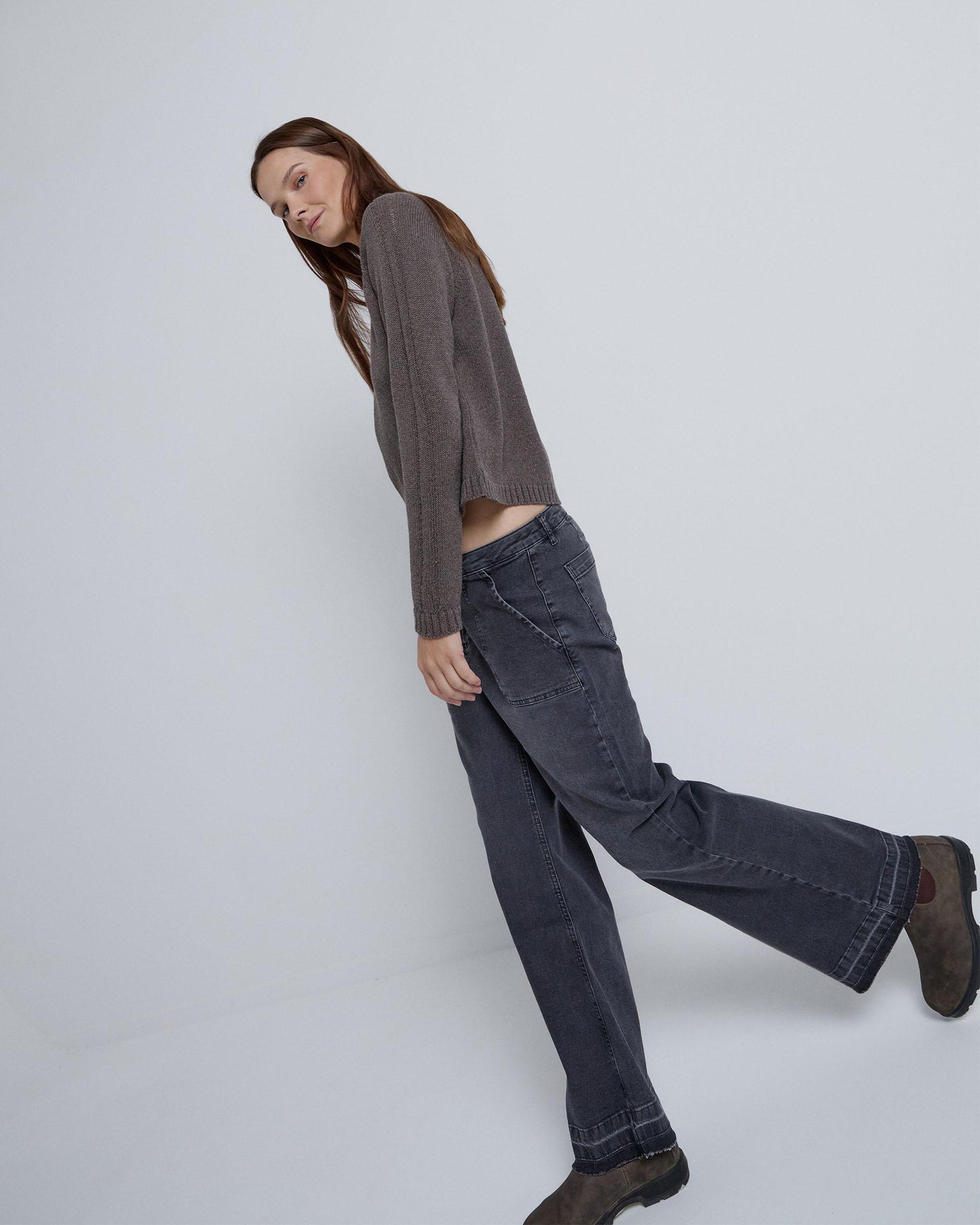 Jeans Denim Worker Anthracite