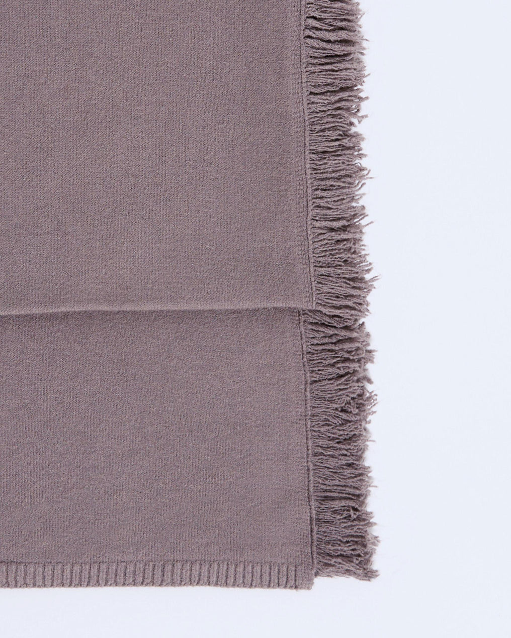 Bufanda Punto Flecos Taupe