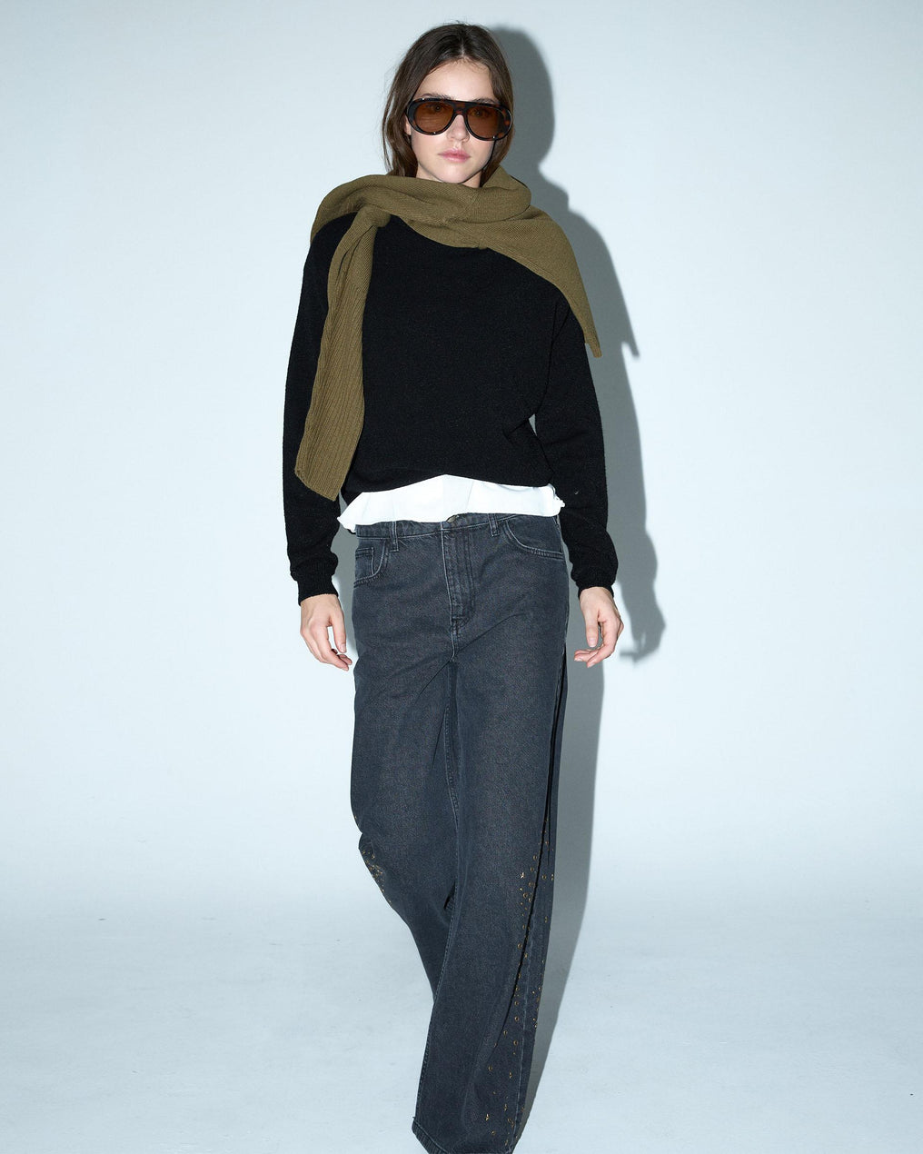 Black Turtleneck Sweater