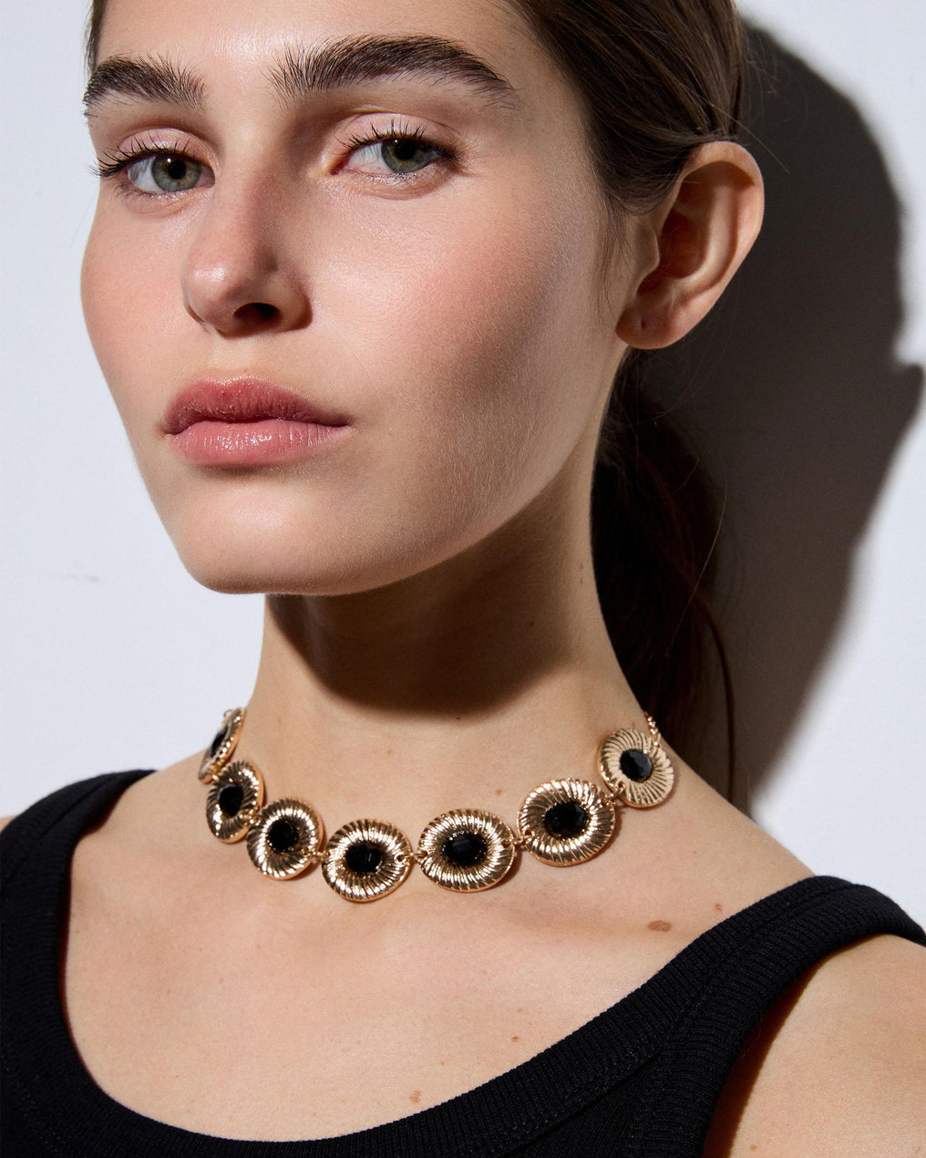 Choker Círculos Oro