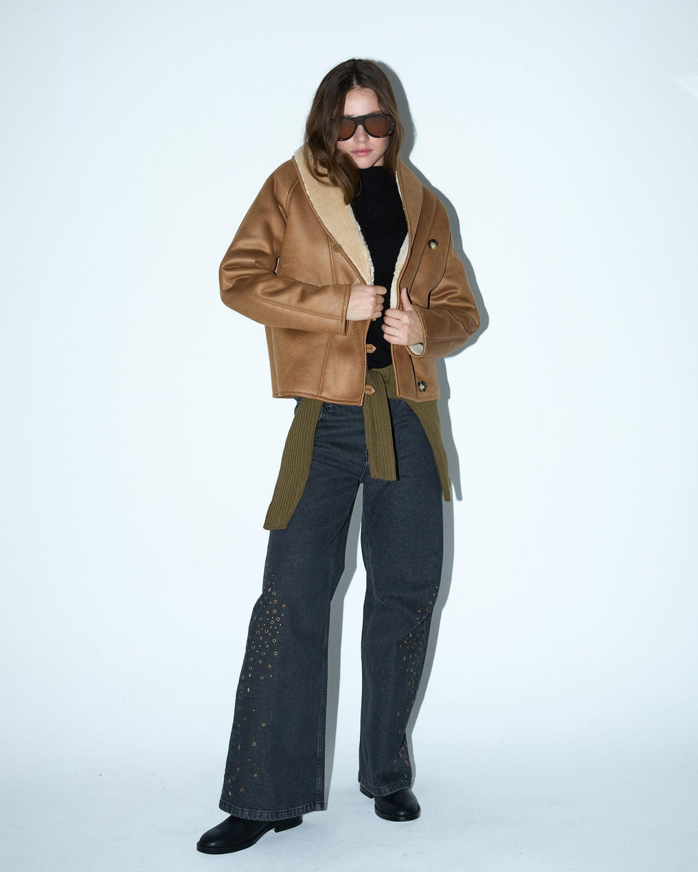 Abrigo Borrego Camel