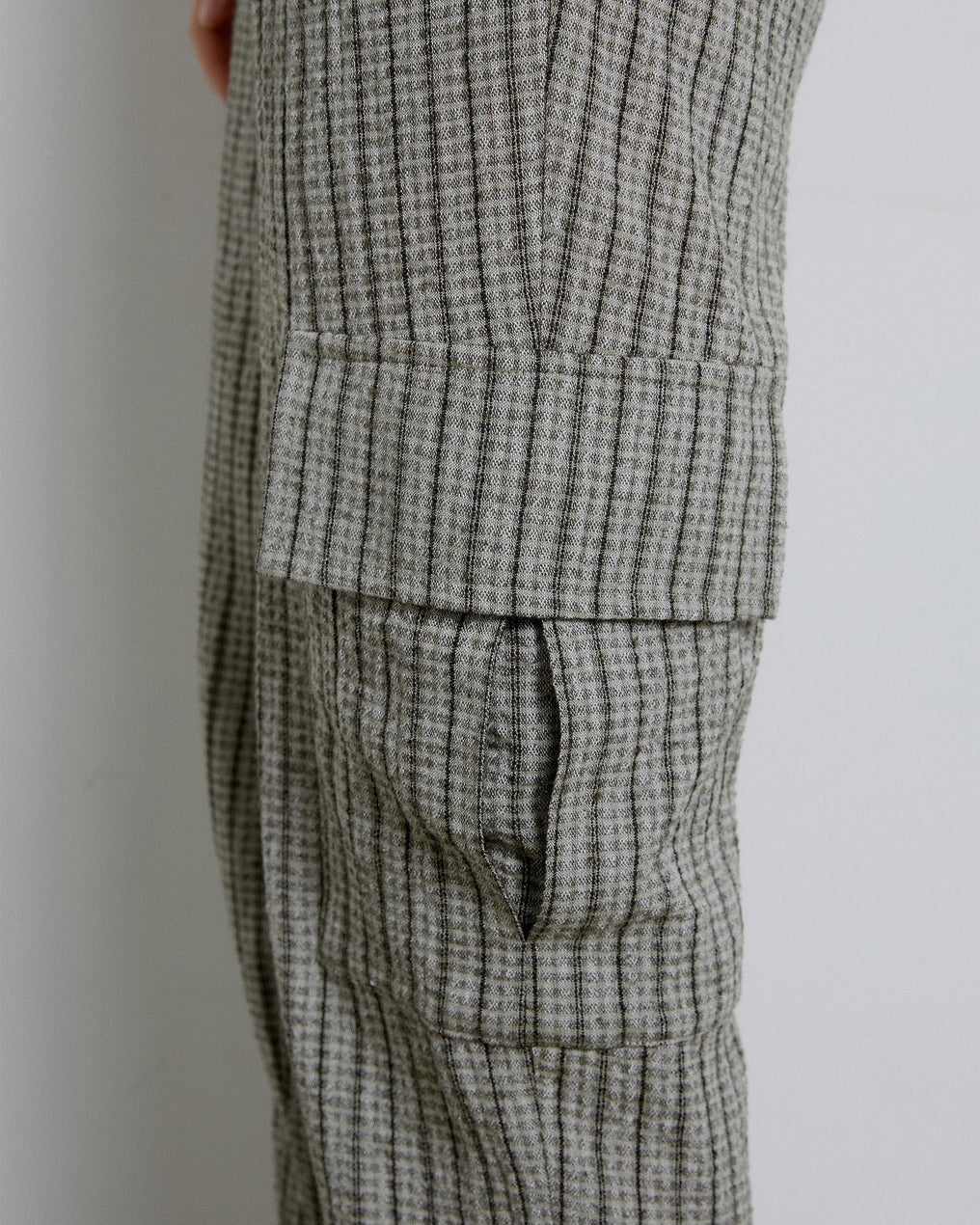 Green Cargo Baggy Pants