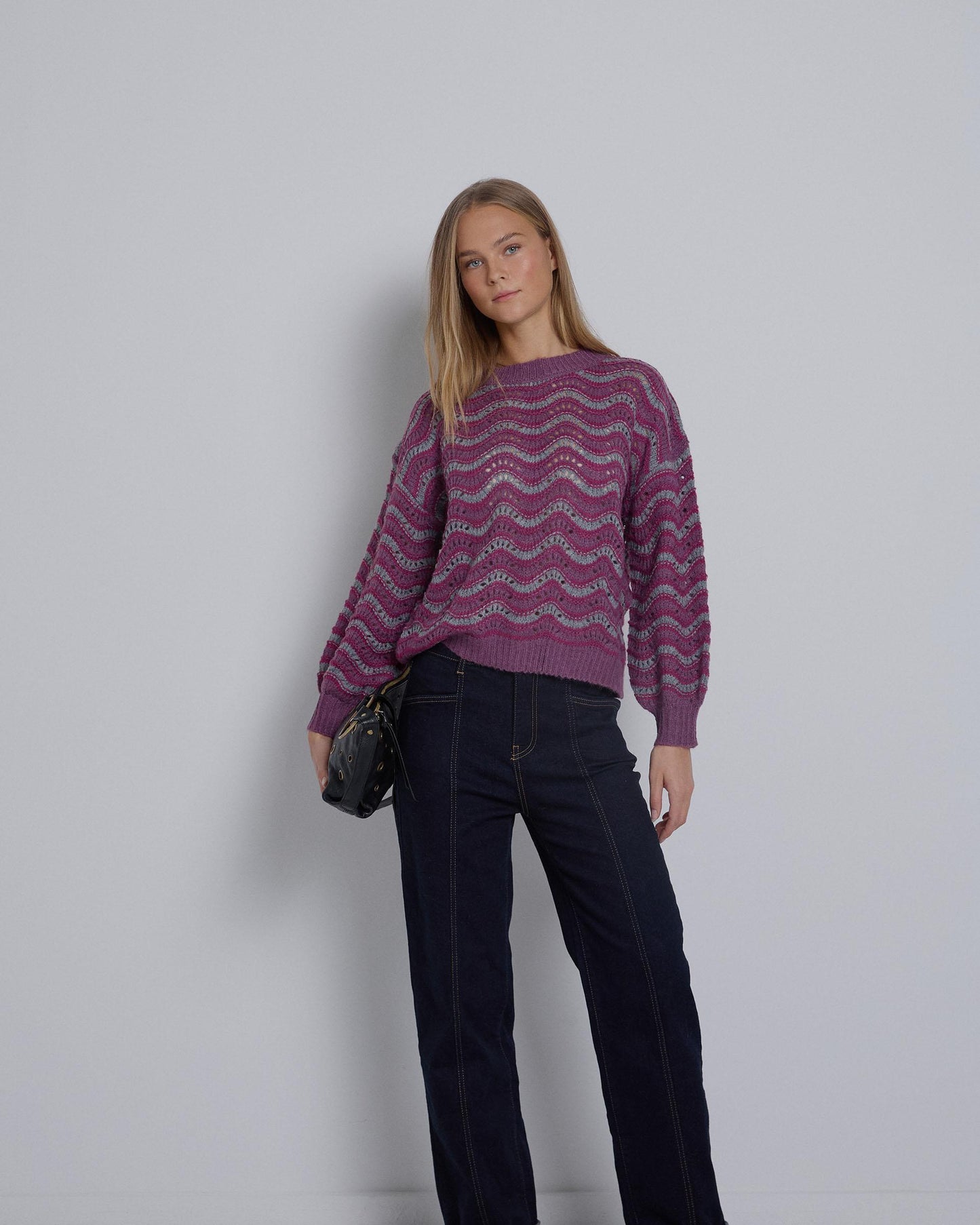 Jersey Punto Ondas Rosa