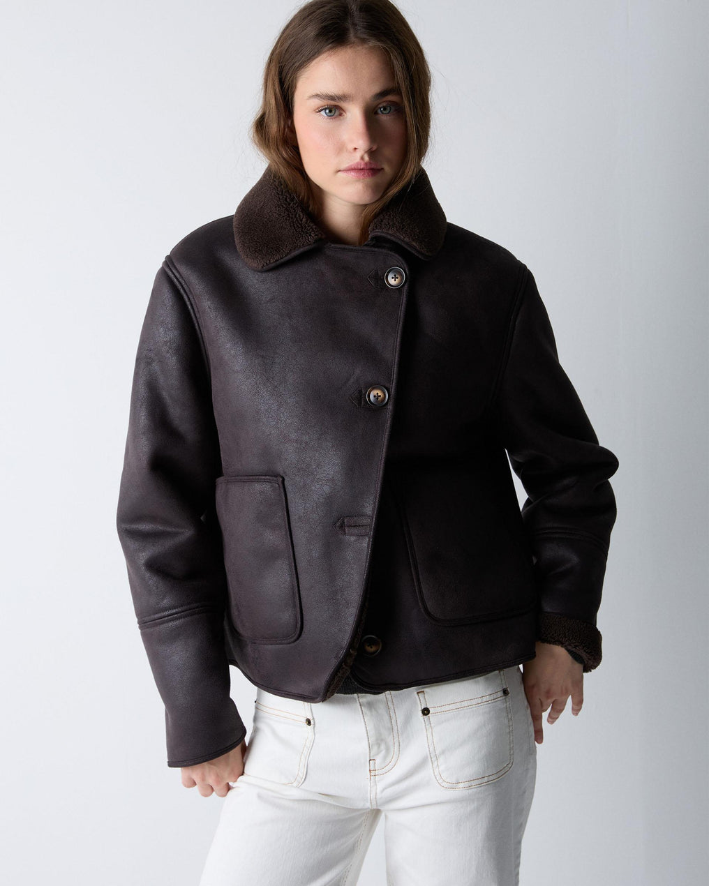 Brown Double-Sided Coat