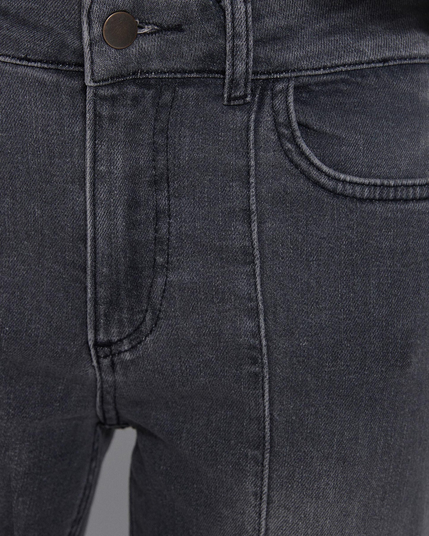 Anthracite Front Seam Jeans