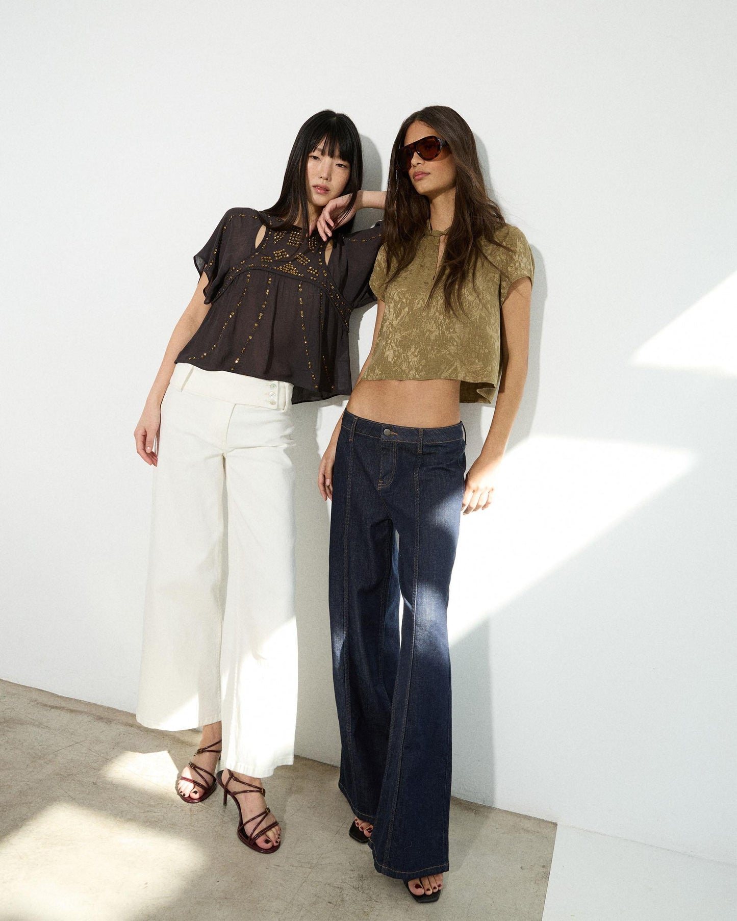 Top Aberturas Lantejoulas Antracite