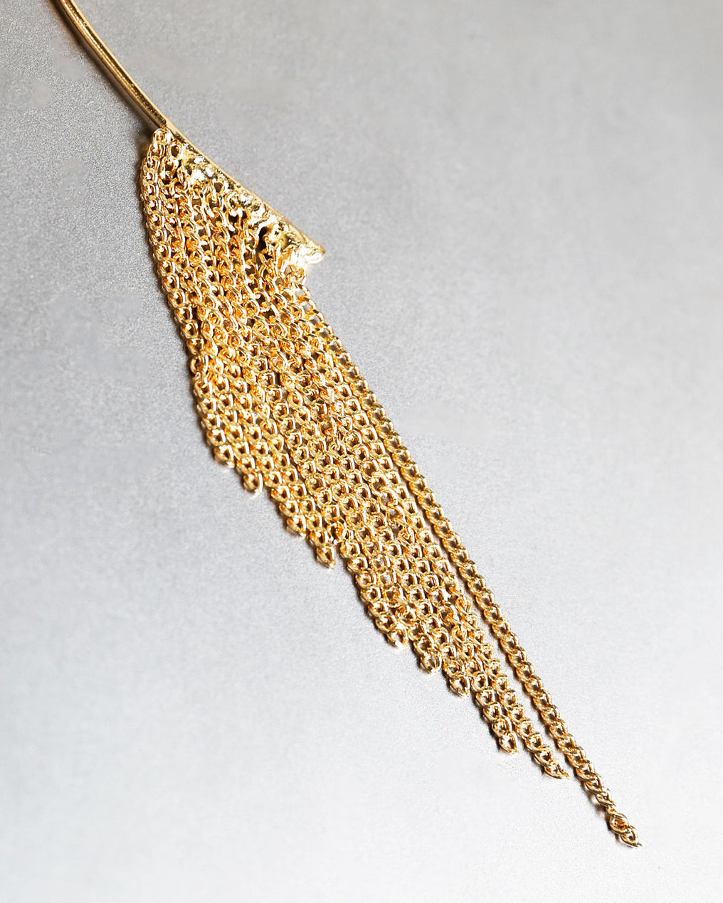 Gold Earcuff Pendant