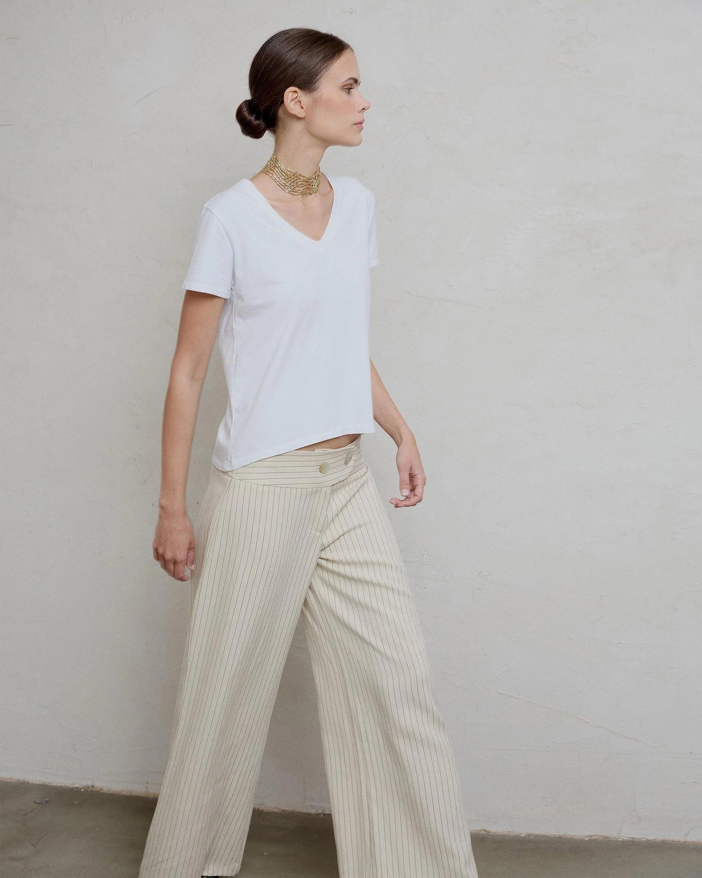 Camiseta Básica Manga Corta Blanco