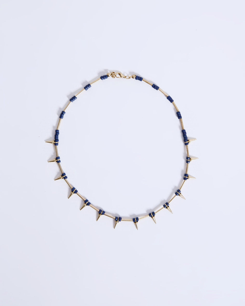 Gold Spiked Necklace