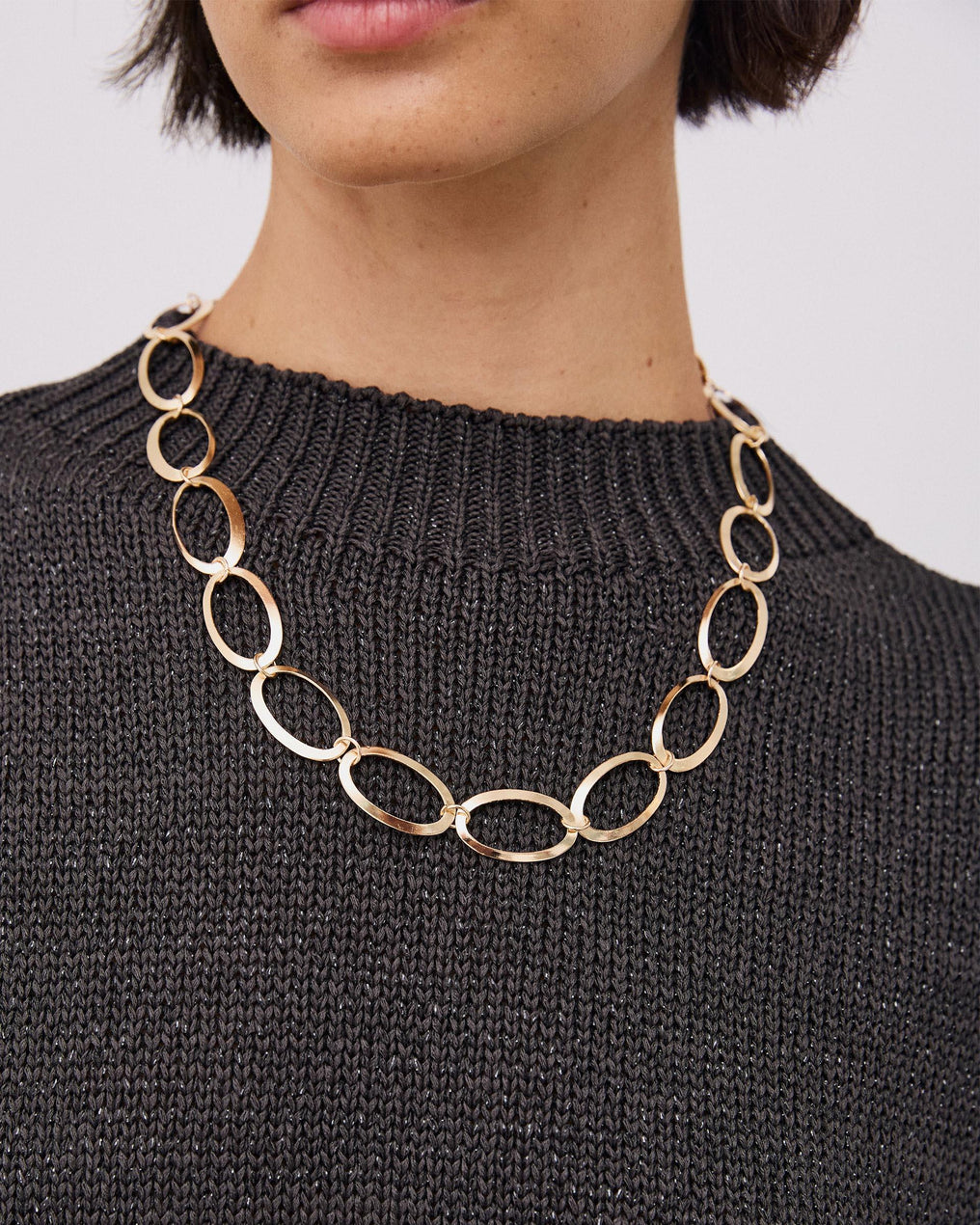 Collar Eslabones Oro