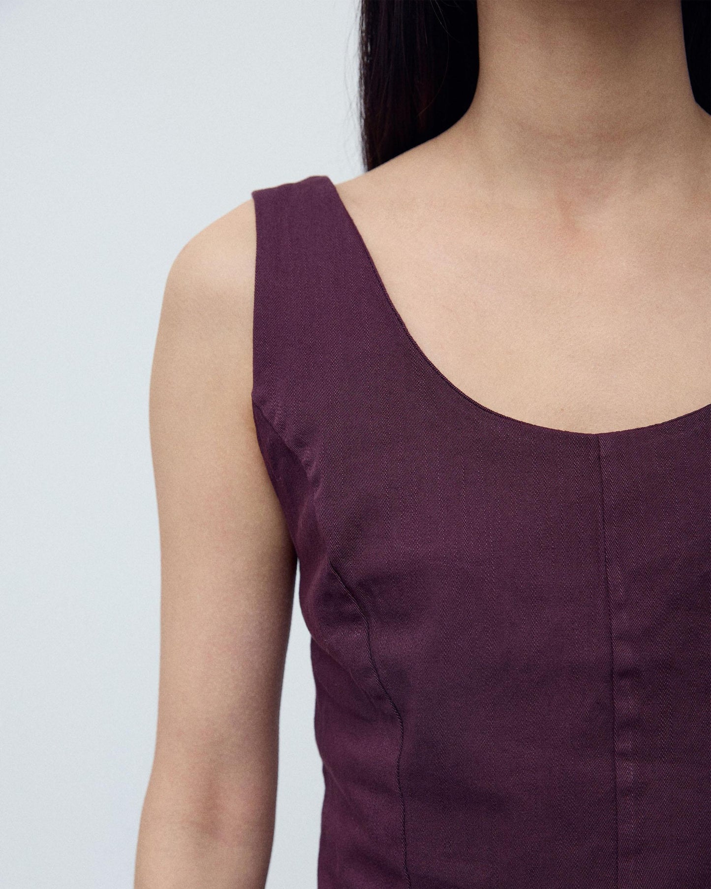 Top Corsetero Morado