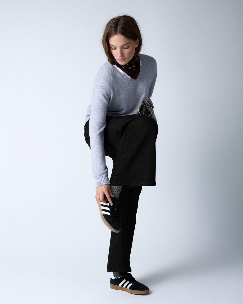 Jeans Triple Cinturilla Negro