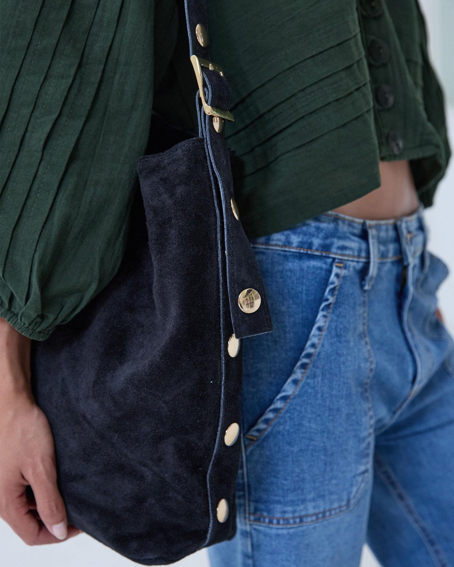 Bolso Shopper Piel Negro