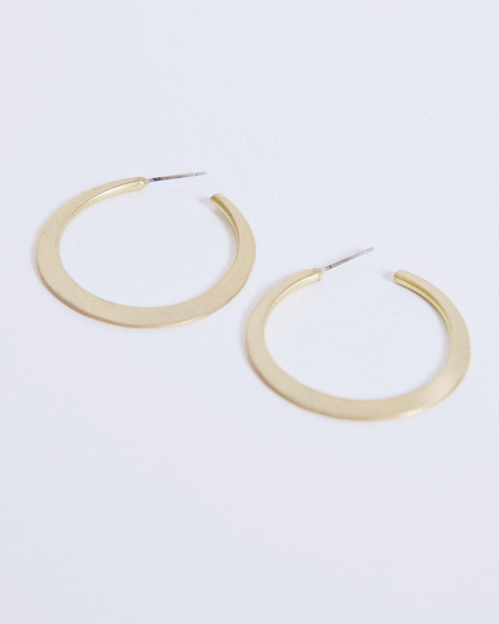 Brincos de argola de ouro