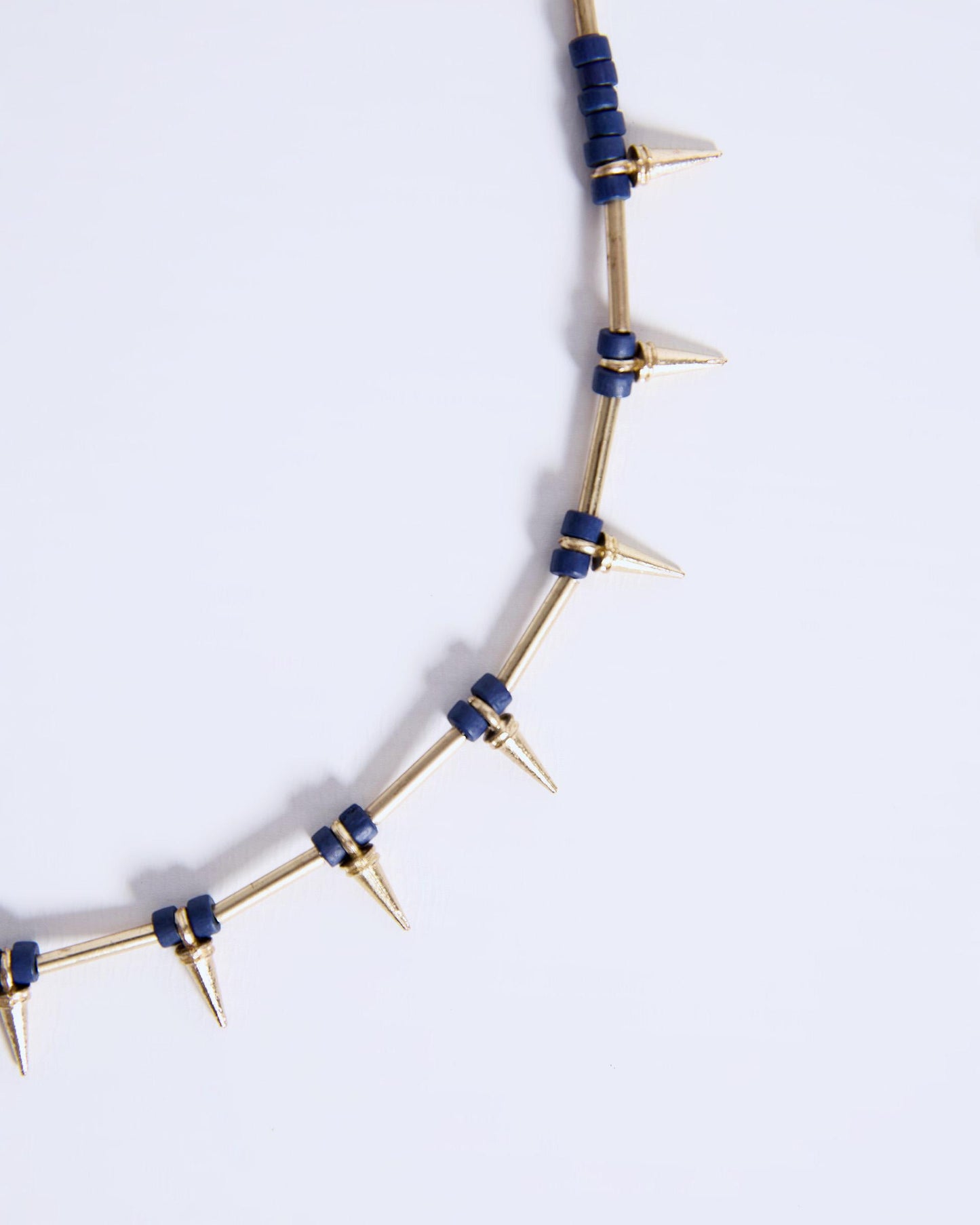 Gold Spiked Necklace