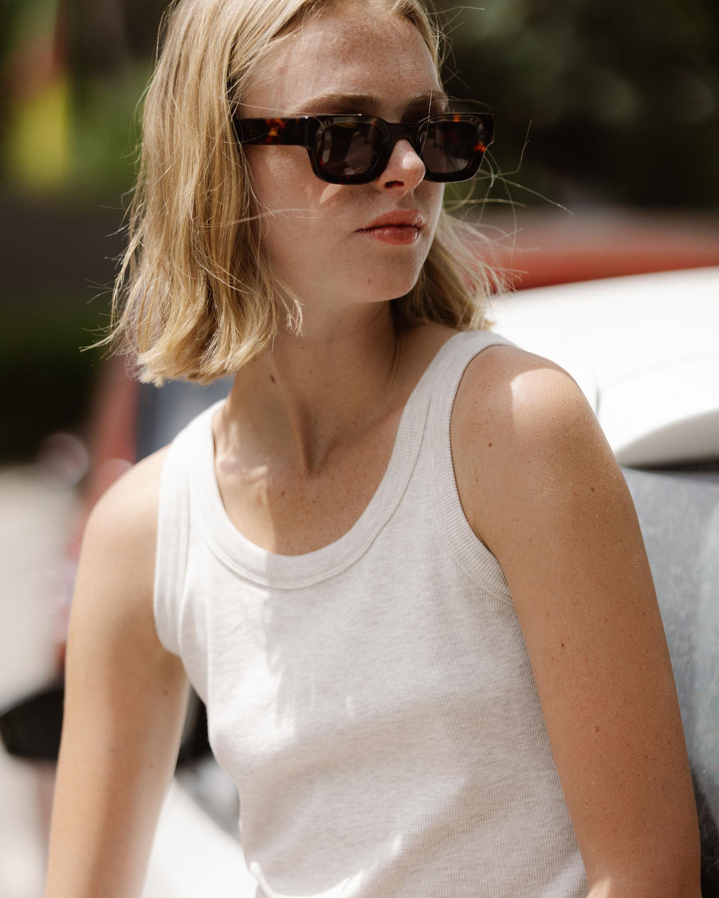 T-shirt Básica Tank Cru