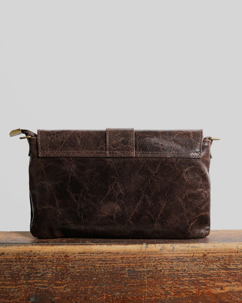 Bolso Pequeño Hebilla Marrón