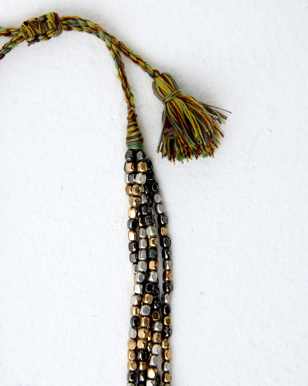 Adjustable Silver Ball Necklace