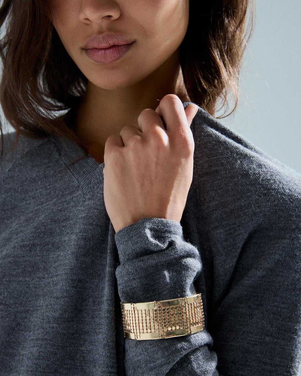 Pulsera Malla Oro