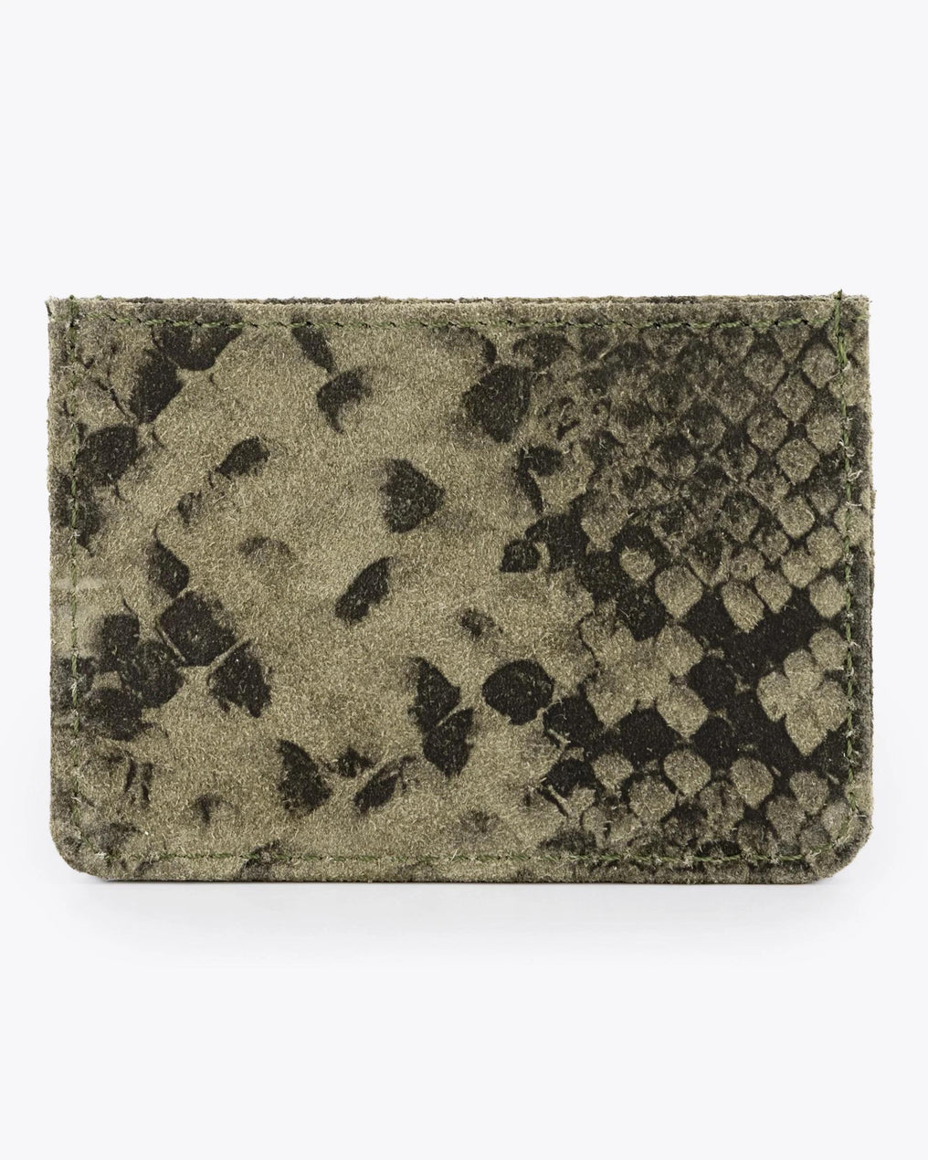 Tarjetero Animal Print Verde