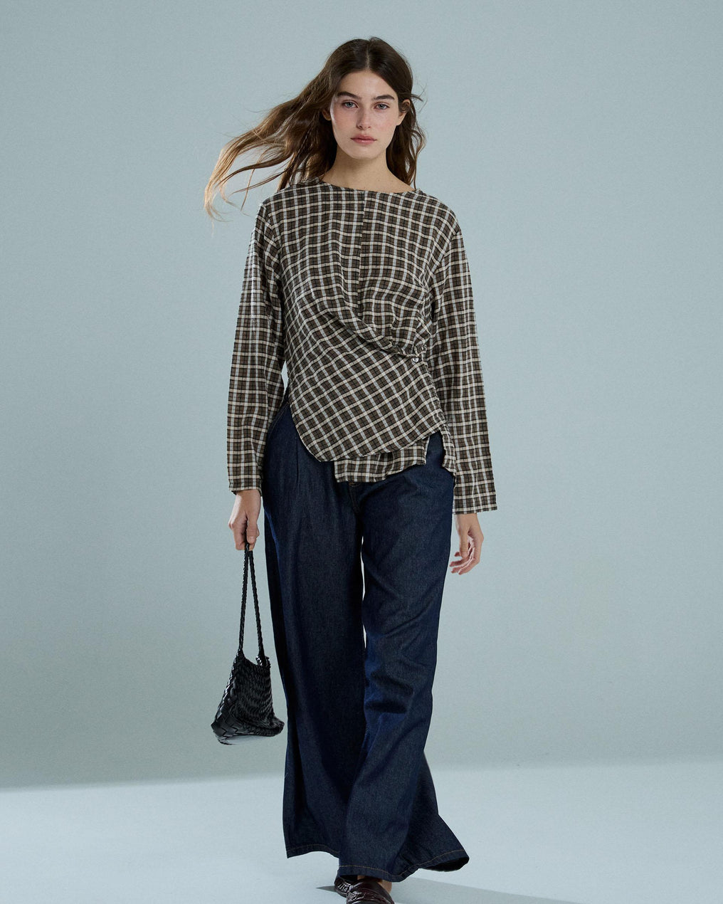 Blusa Cruzada Verde
