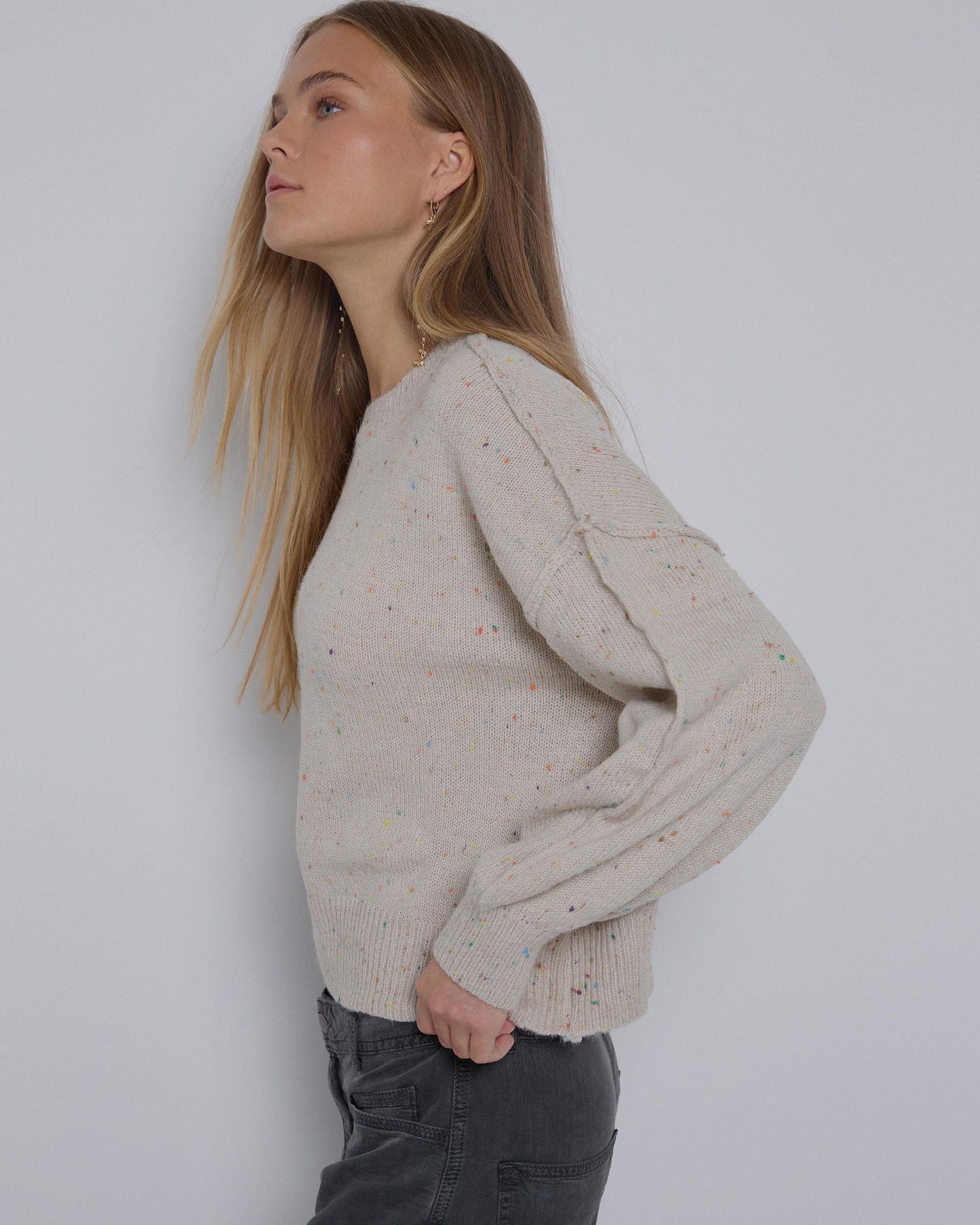 Jersey Jaspeado Beige