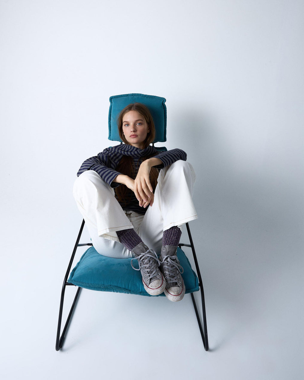 Gray Striped T-shirt