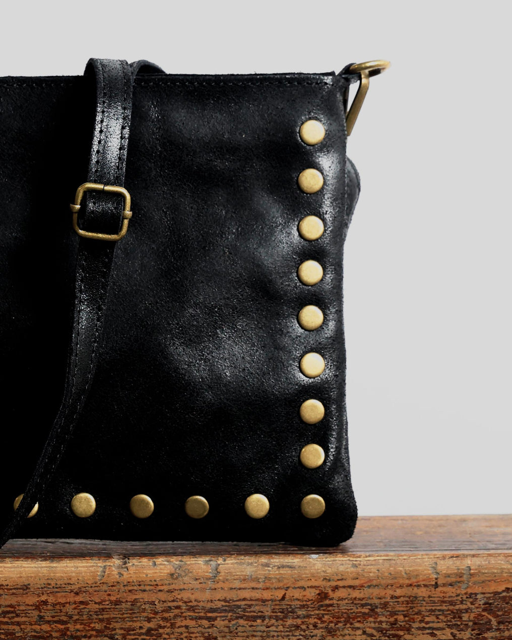 Bolso Mini Tachuelas Negro
