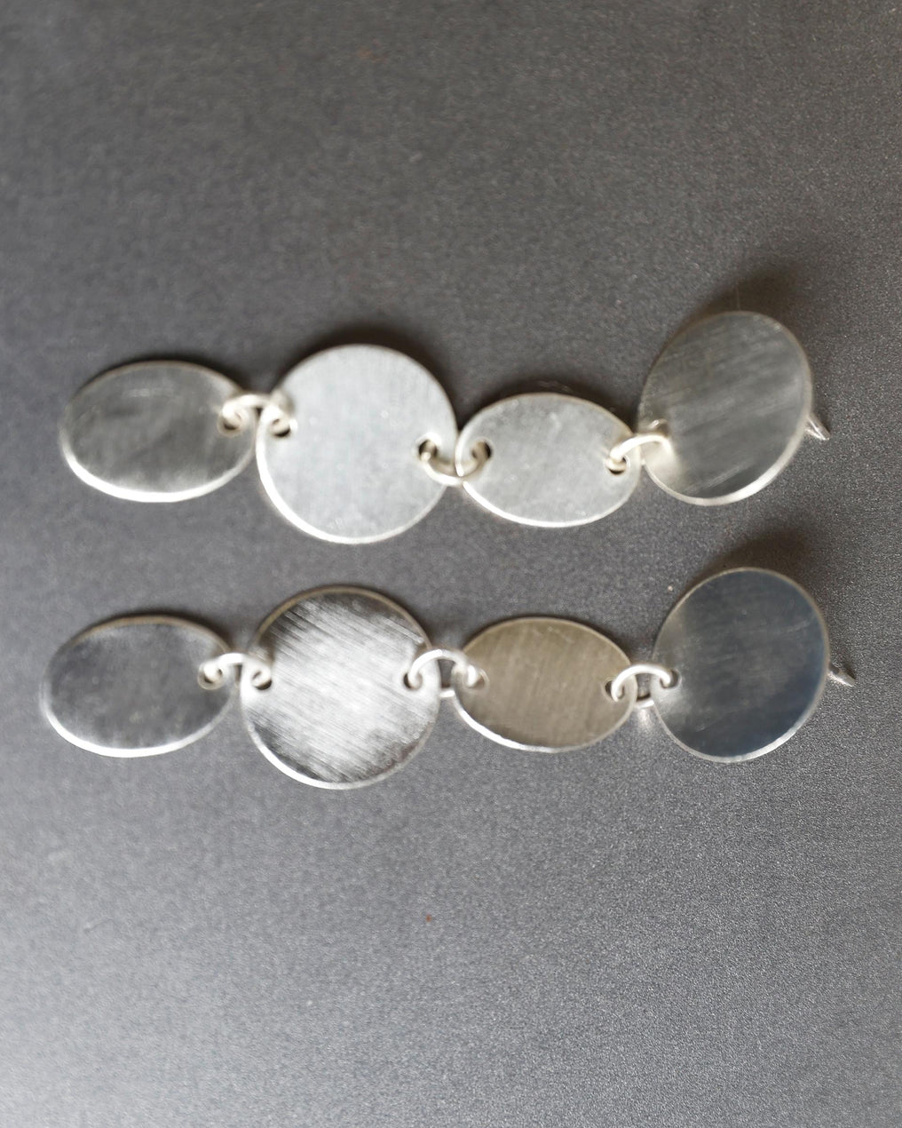 Pendientes Círculos Plata Plata