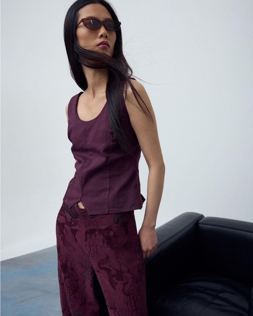 Top Corsetero Morado