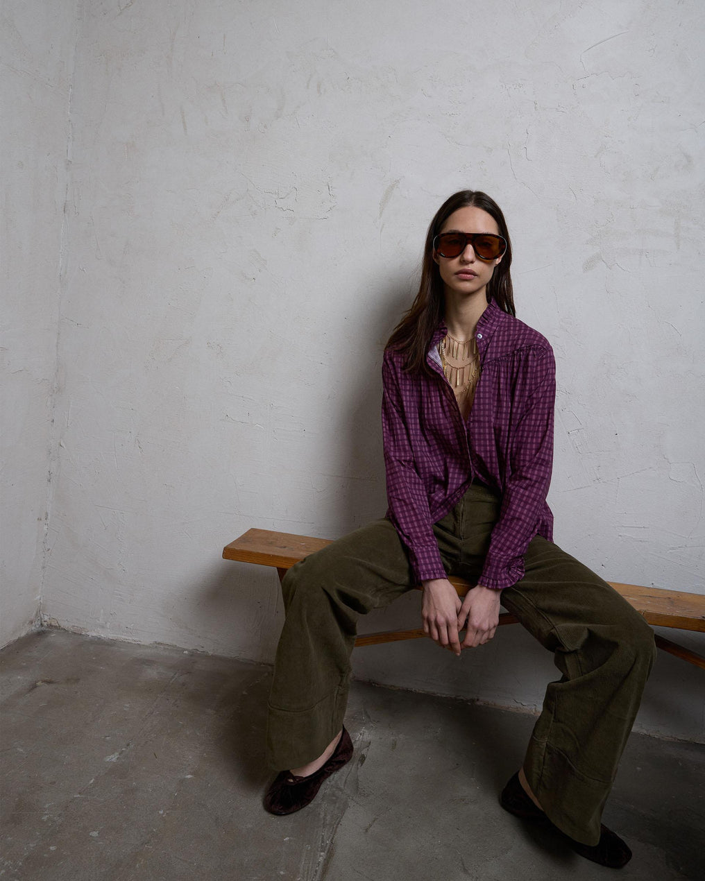 Pantalón Micropana Bolsillos Verde