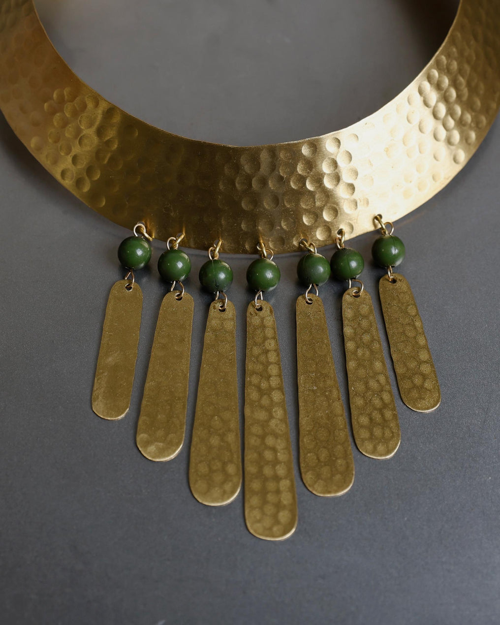 Collar Rígido Lágrimas Oro