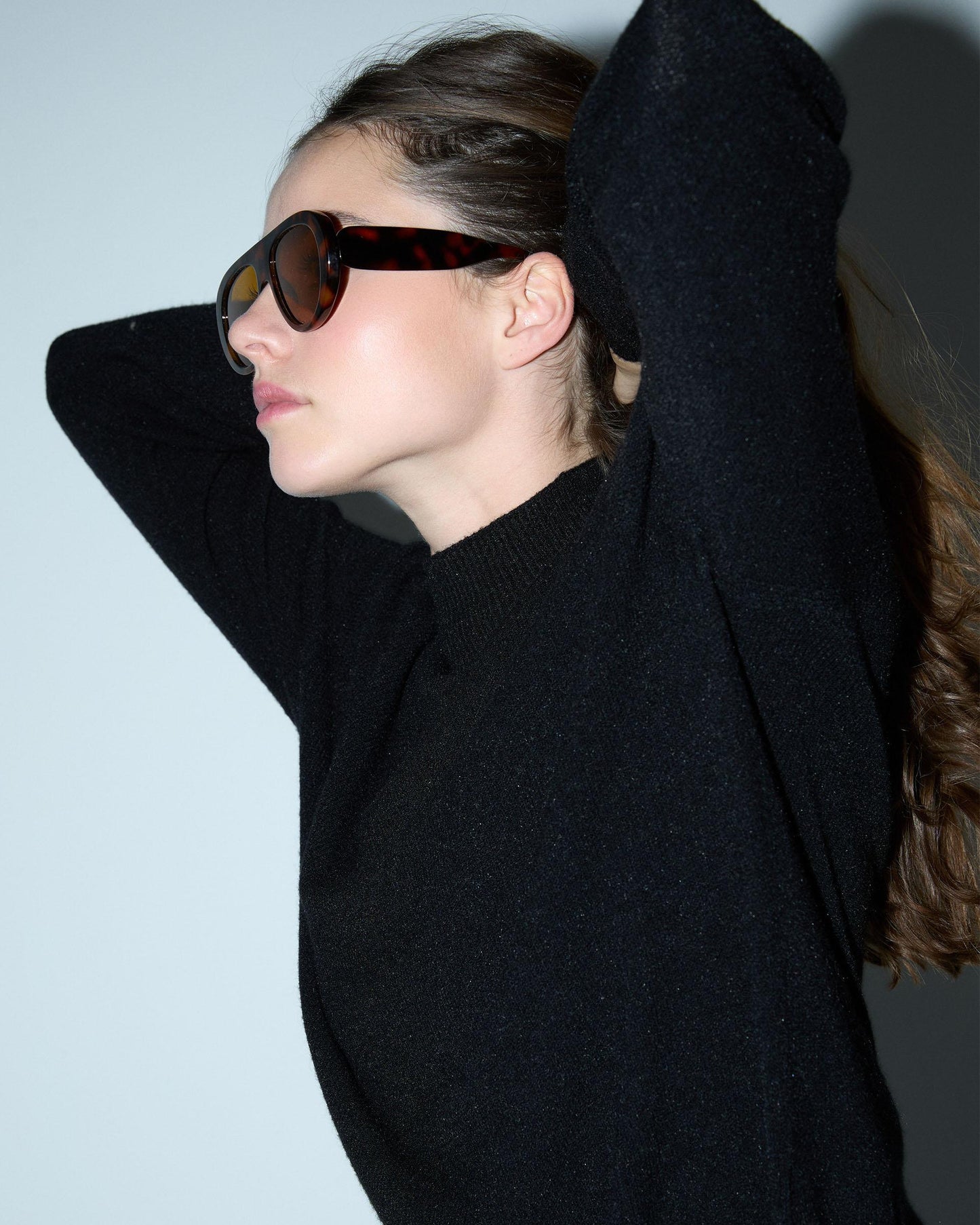 Black Turtleneck Sweater