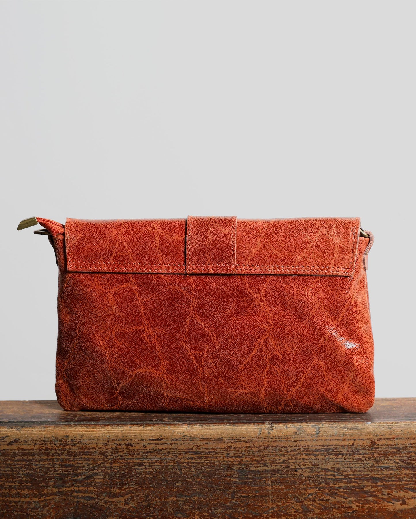 Bolso Pequeño Hebilla Teja