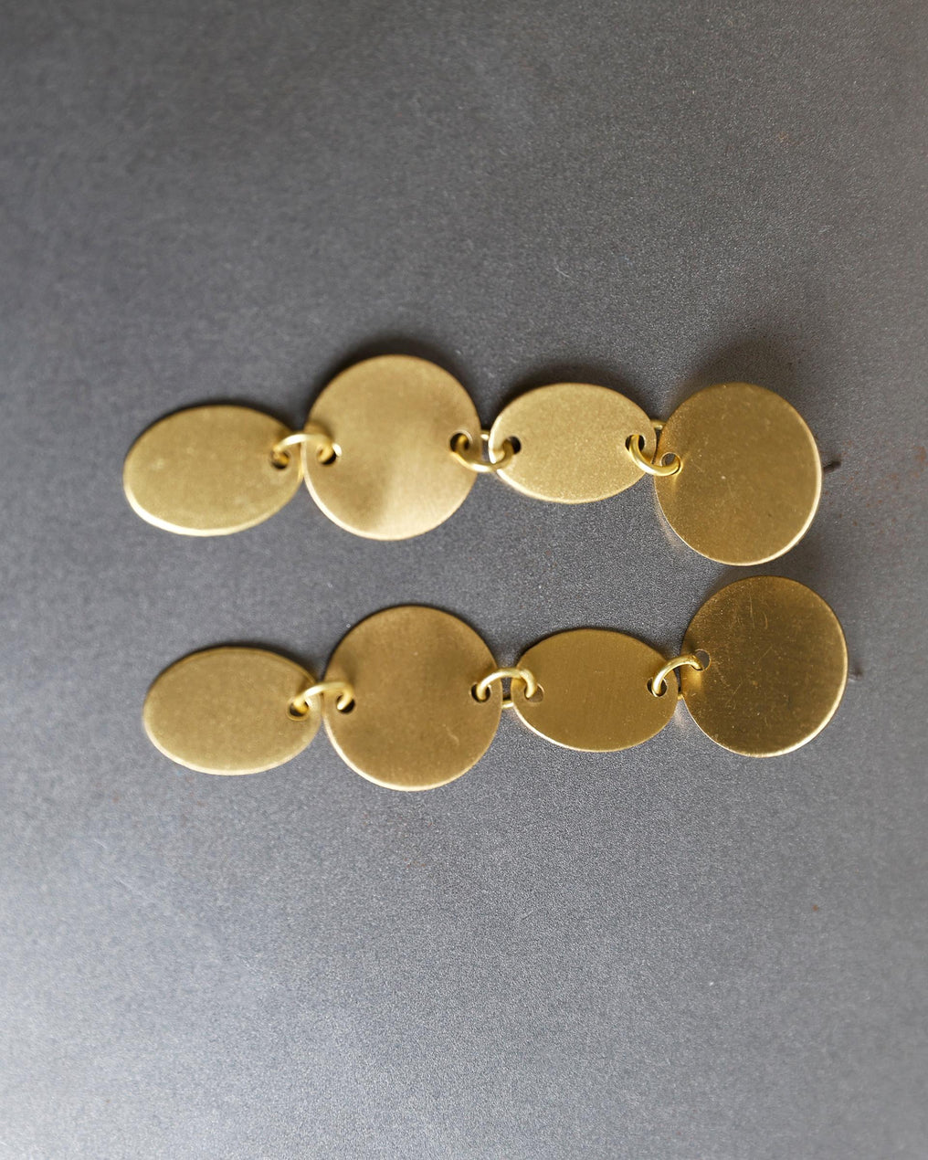 Gold Circle Earrings