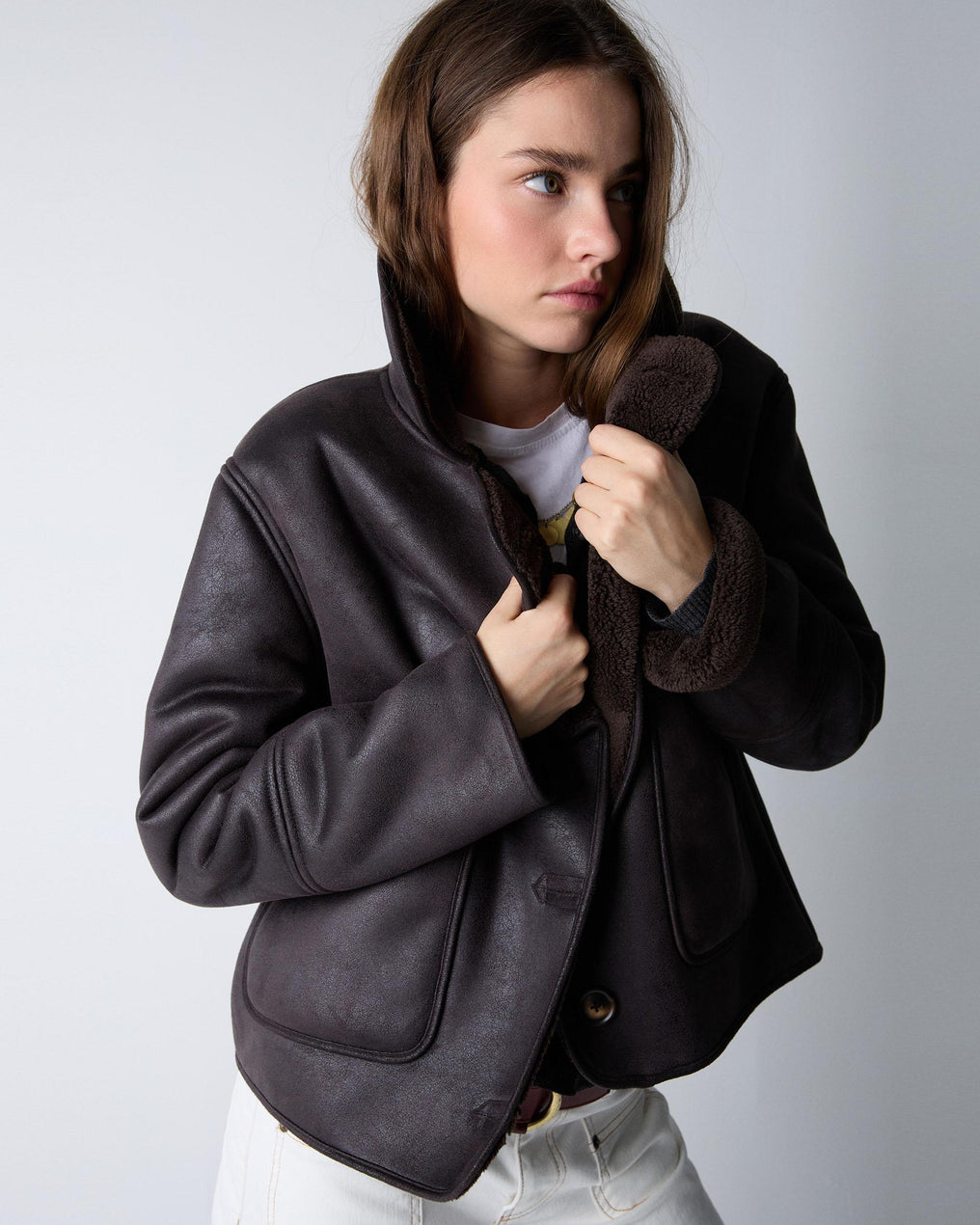 Brown Double-Sided Coat