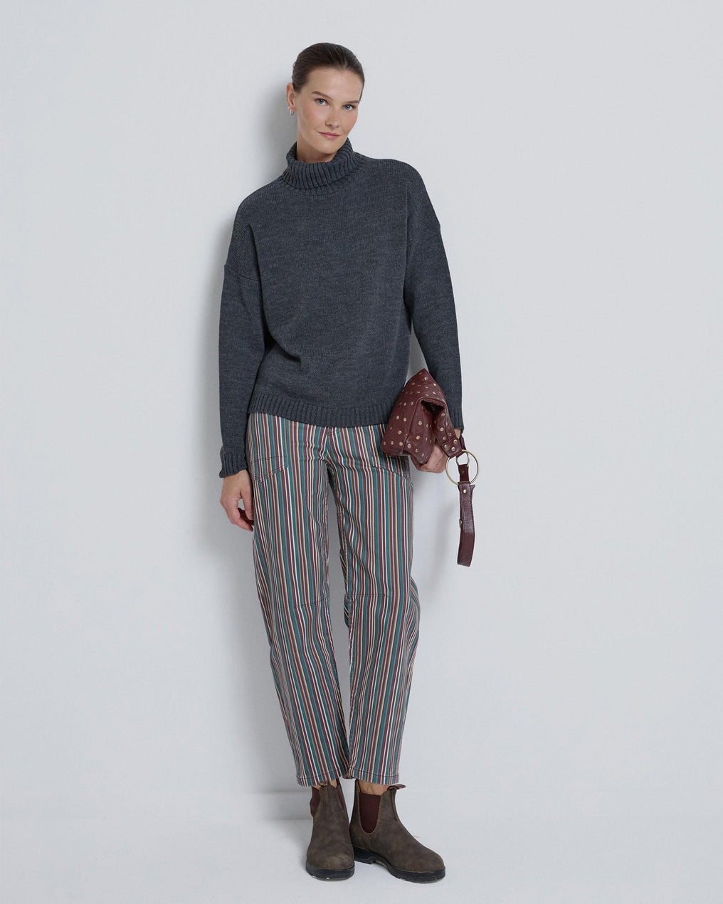 Jersey Cuello Alto Antracita