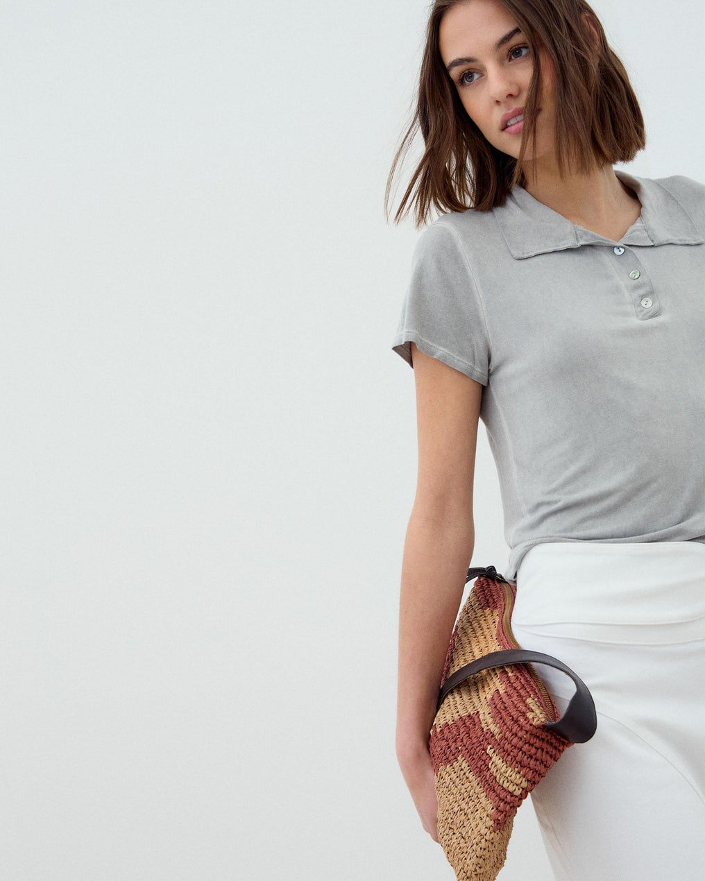 Grey Polo Shirt