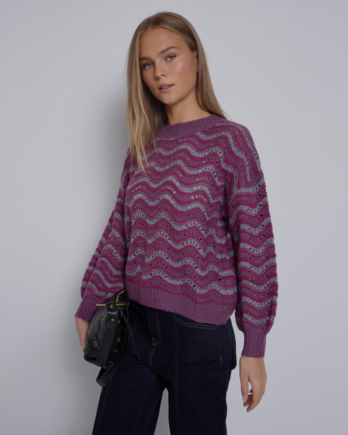 Jersey Punto Ondas Rosa