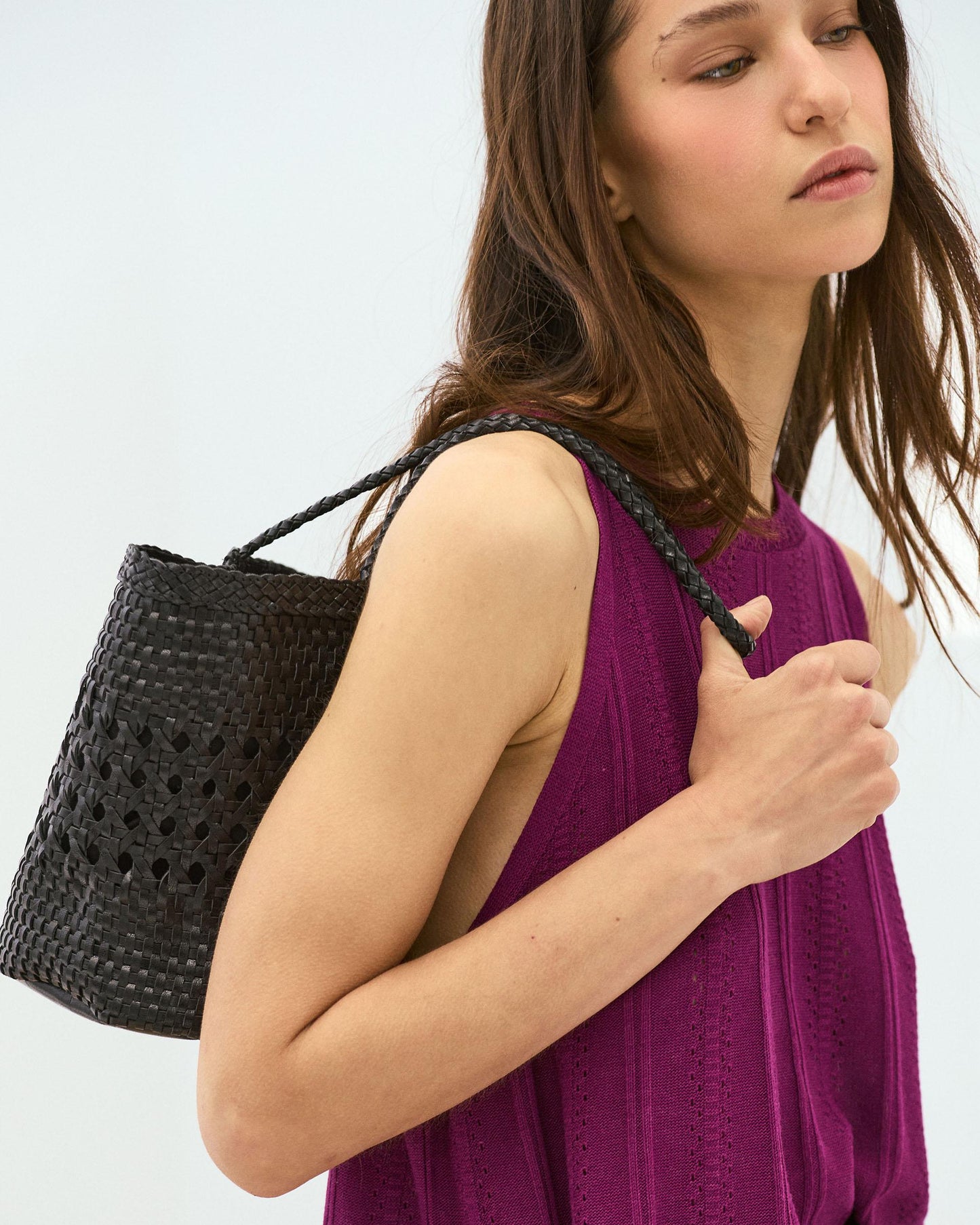 Purple Die-Cut Top
