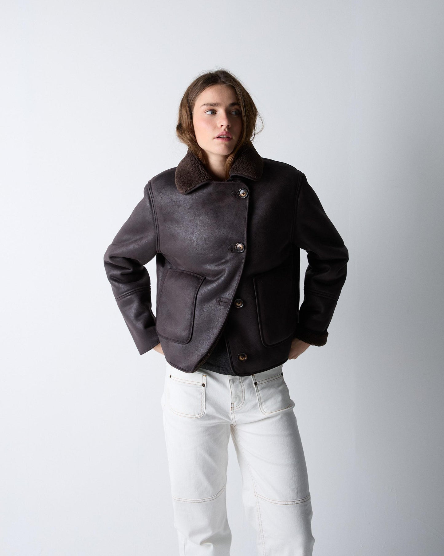 Brown Double-Sided Coat