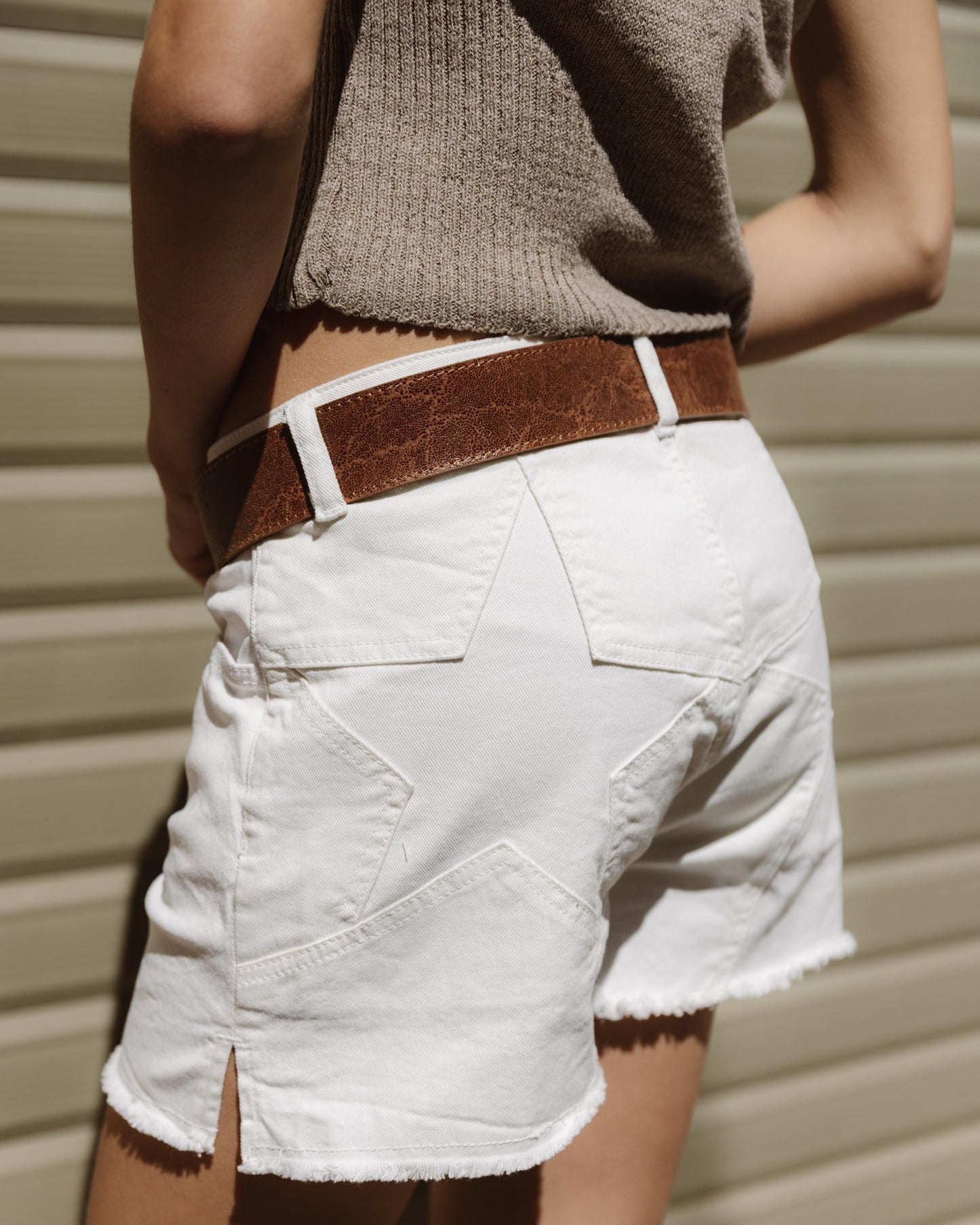 Shorts Étoiles Arrière Blanc