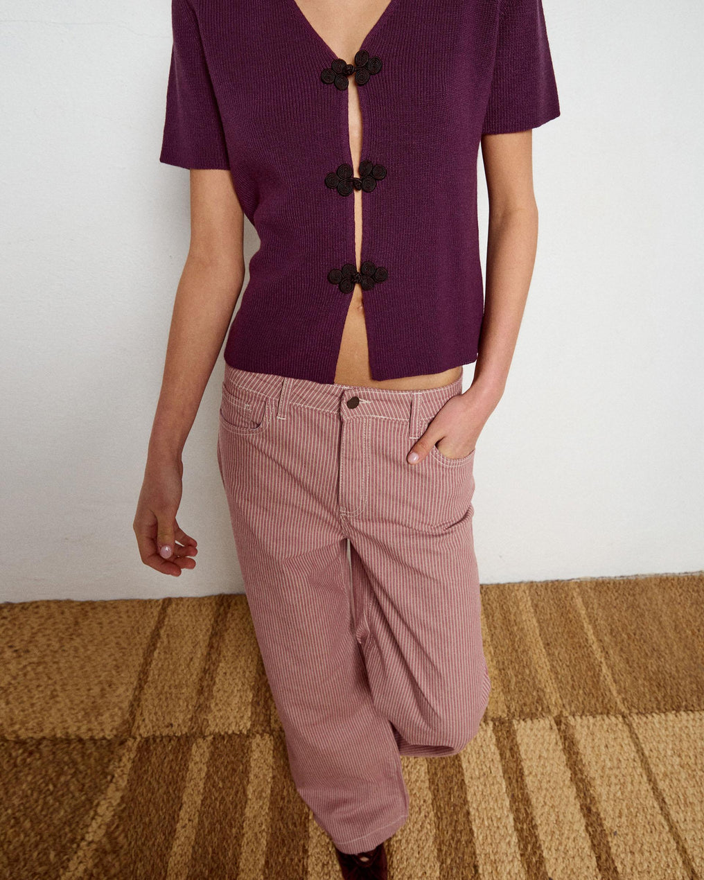 Top Punto Japo Morado