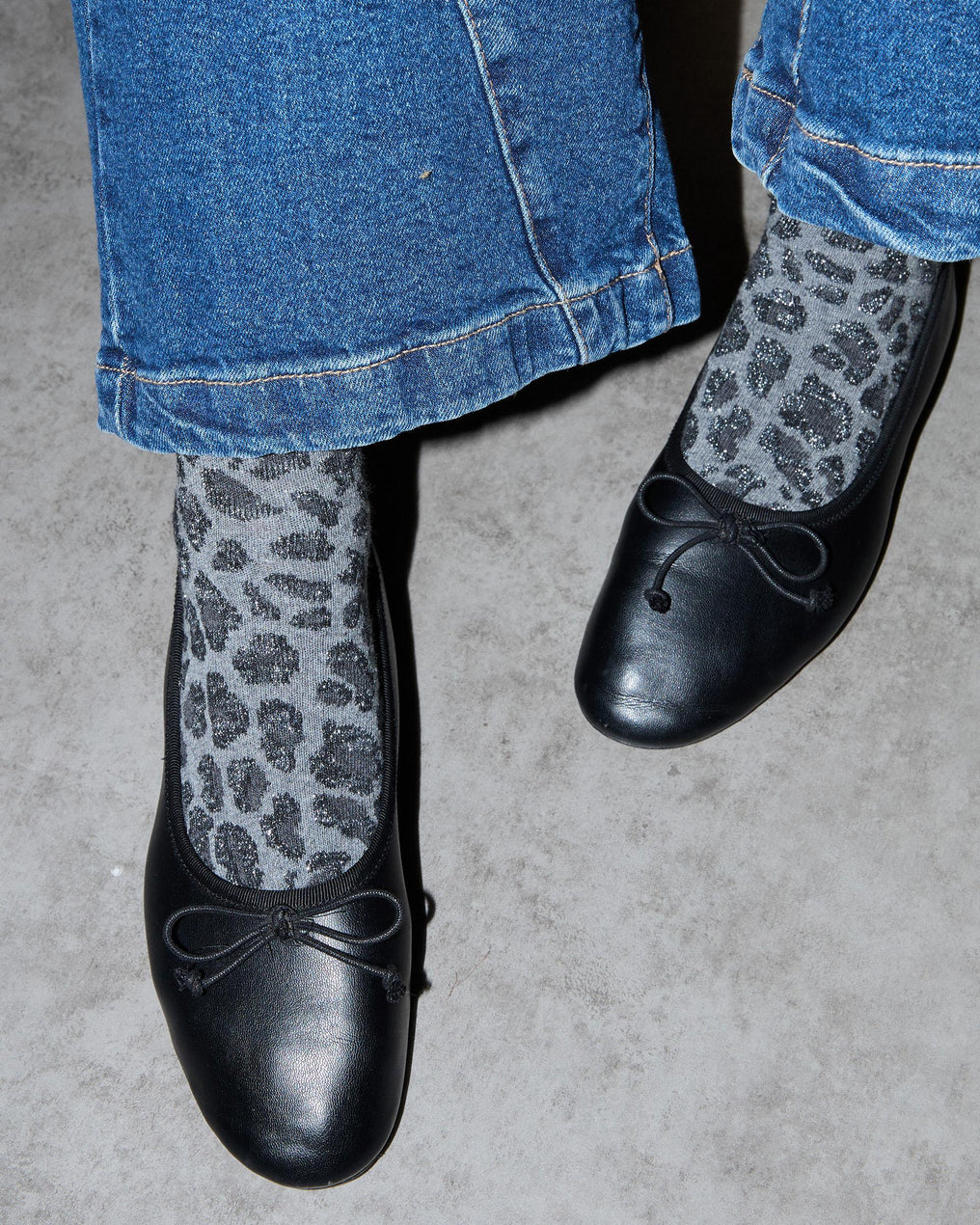 Galtzerdi Ertain Animal Print Lurexdun Grisak