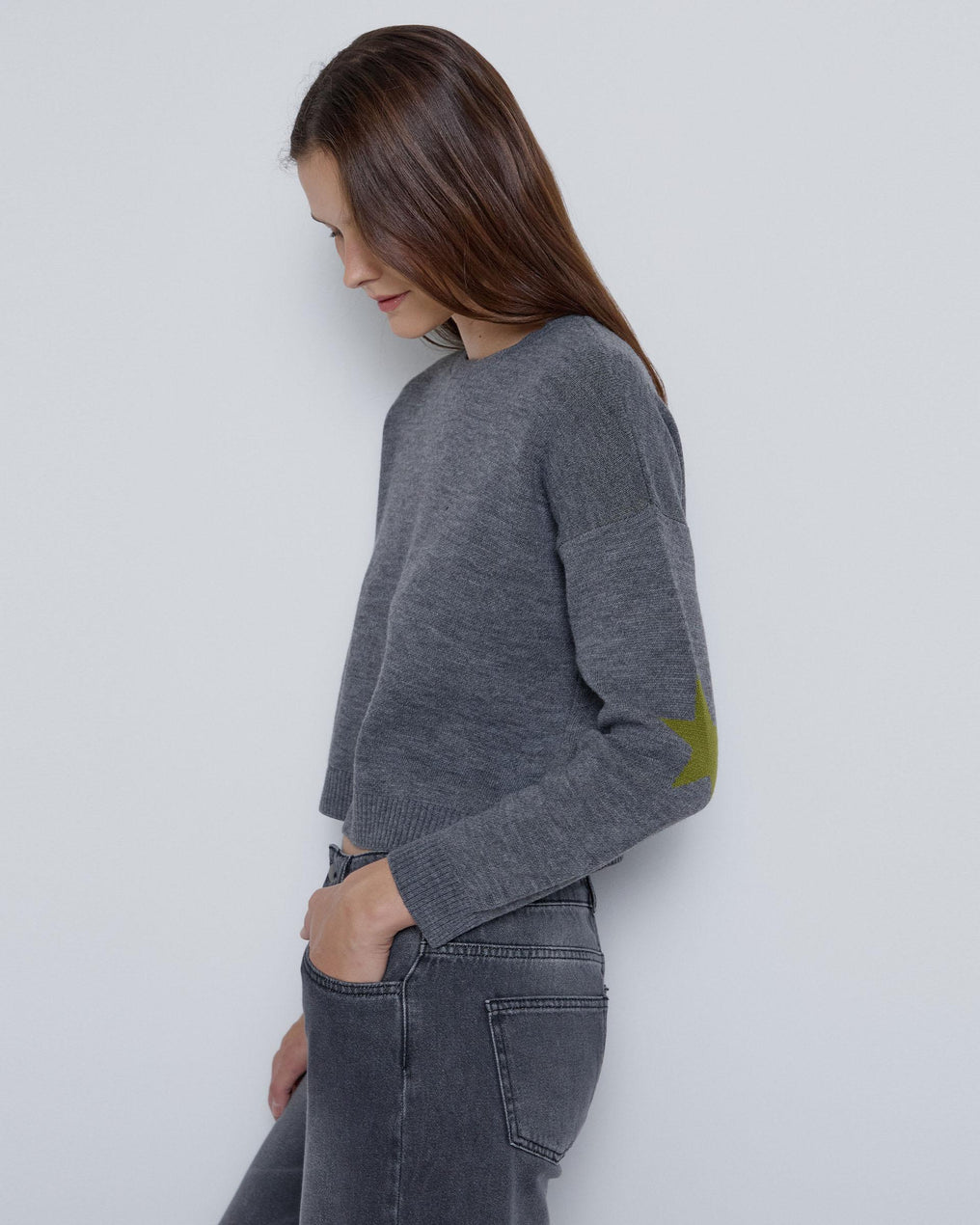 Jersey Estrellas Codos Gris